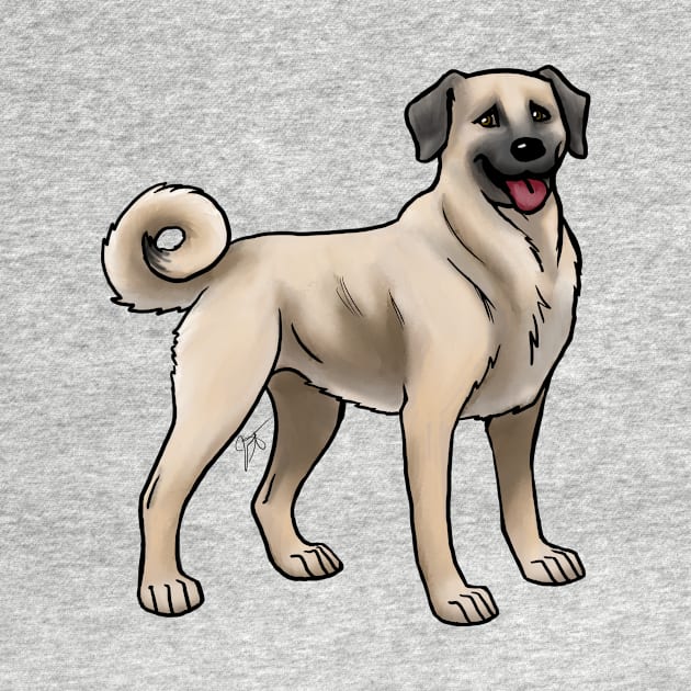 Dog - Anatolian Shepherd Kangal Shepherd Dog - Dun by Jen's Dogs Custom Gifts and Designs